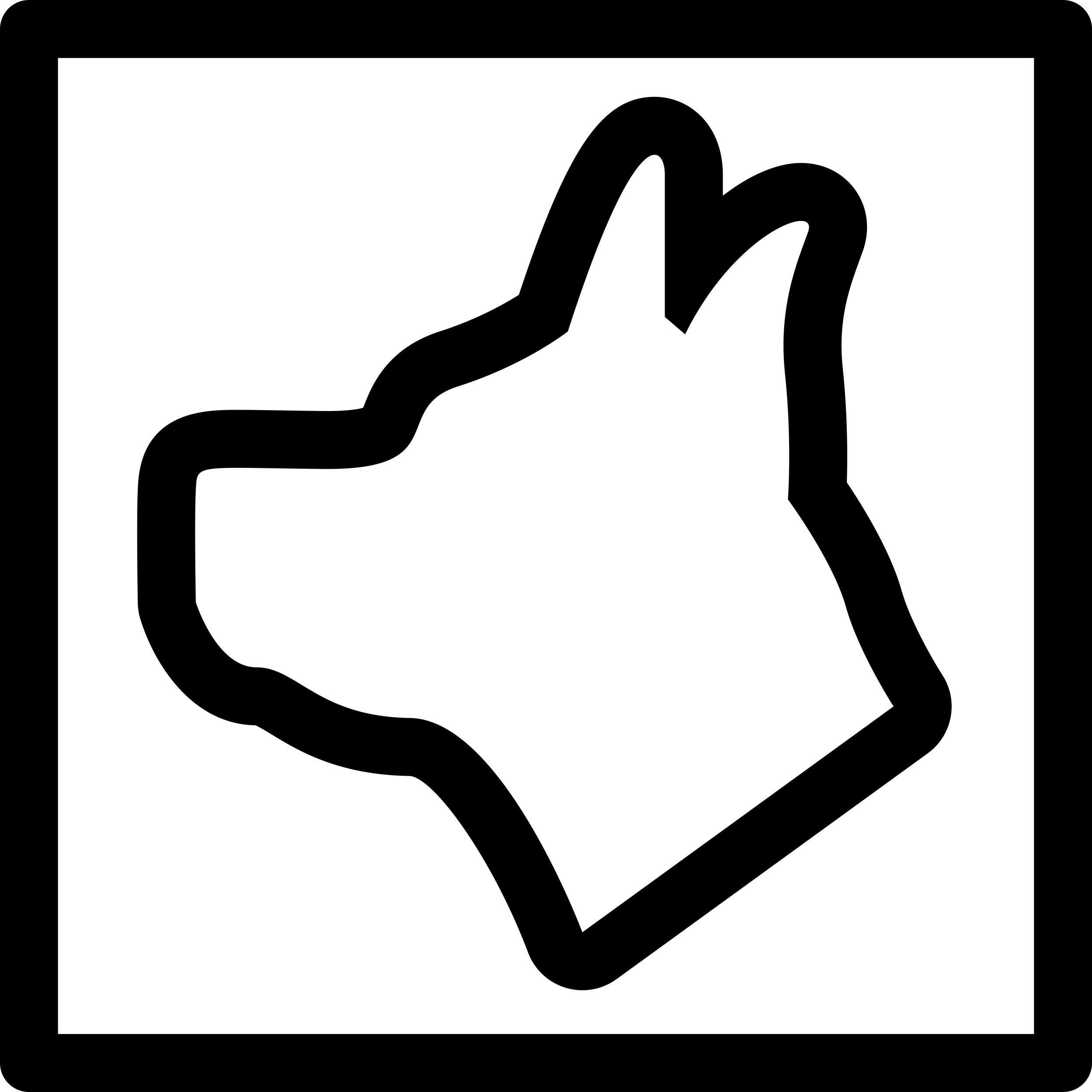 Dog Shape Outline In A Square Vinyl Svg File Free Vectors